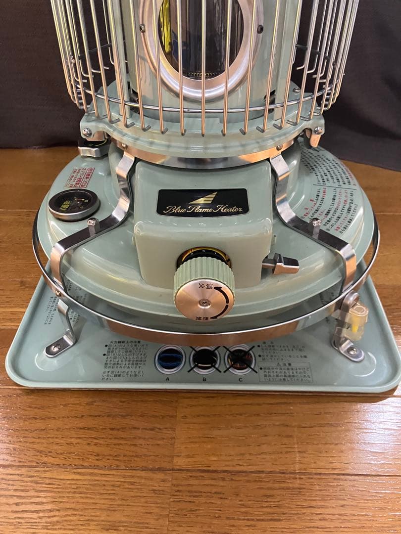 アラジン　ブルーフレーム　箱、説明書、芯クリーナー付き