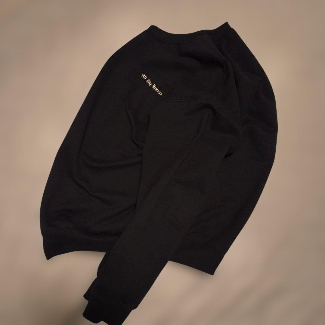 希少 初期 限定 All My Homies ロゴ刺繍 クルーネック スウェット