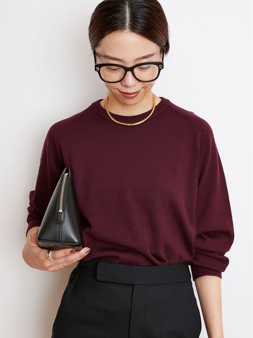 Deuxieme Classe WISH クルーネックプルオーバー
