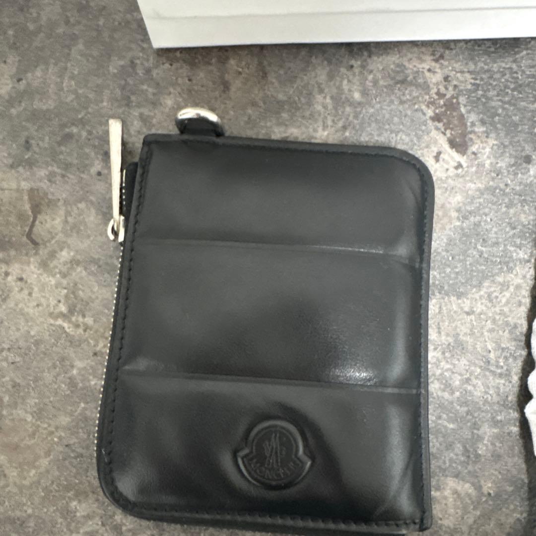 限定価格MONCLER ブラックレザー ケース