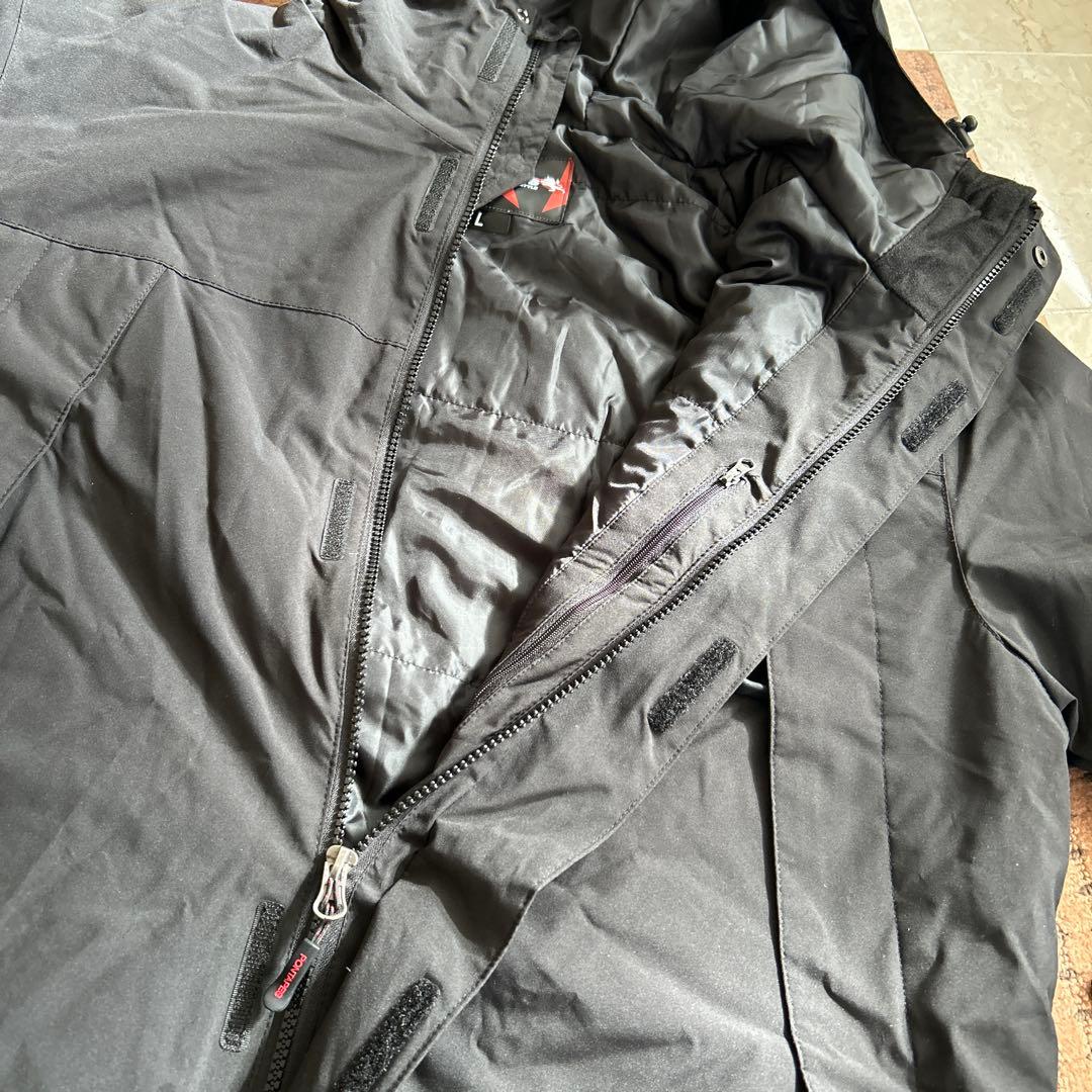 美品★PONTAPES スキー スノーボード ウェア L 肩紐取外し可能2way