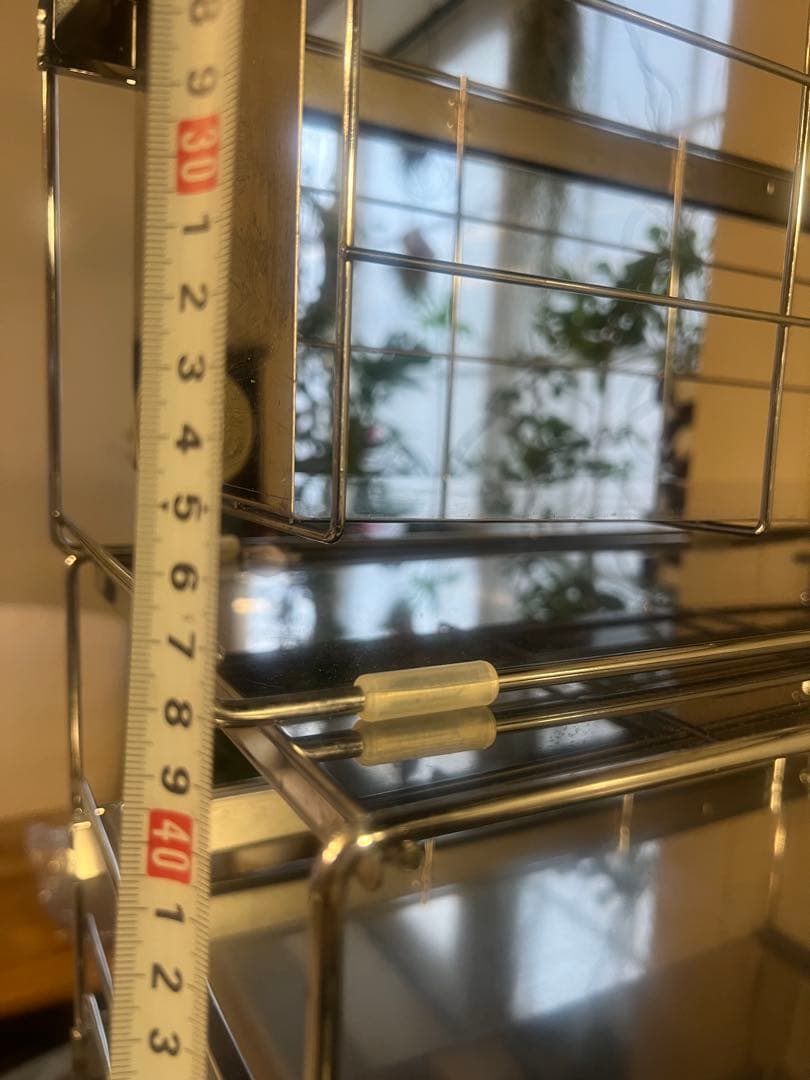 ディノス　ステンレス棚シンク下スライドラック 『3段』『2段式』 2個セット