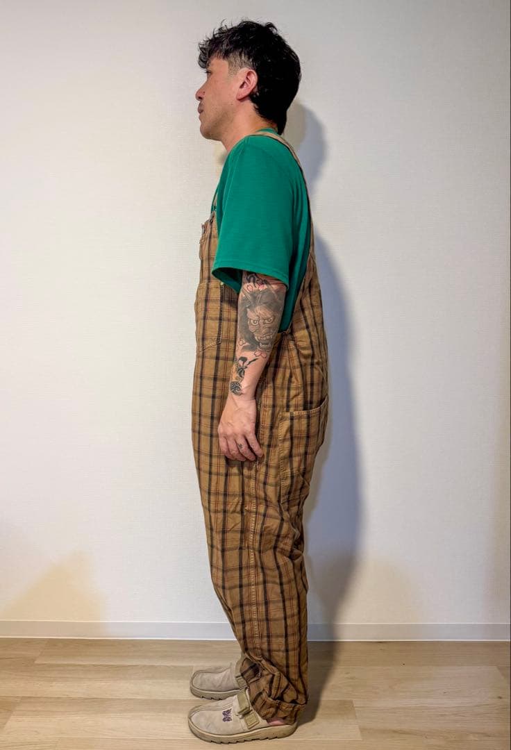 パ*ナ様 ANACHRONORMチェック柄オーバーオール！！