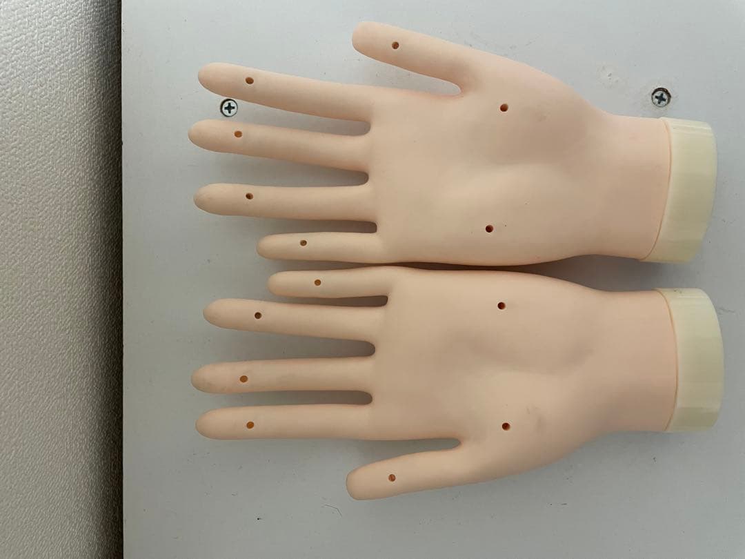 ネイリスト技能検定試験用　ルースキューティクルシール JNEC認定モデルハンド