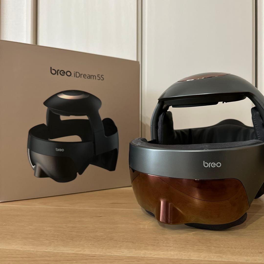 【breo】iDream 5S ヘッドスパ 全回復ヘルメット 頭部マッサージャー