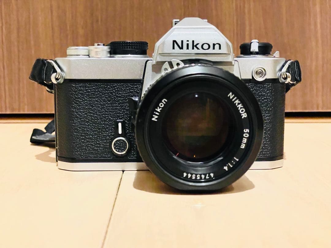 美品Nikon FM NIKKOR 50mm F1.4レンズ付　 一眼レフカメラ