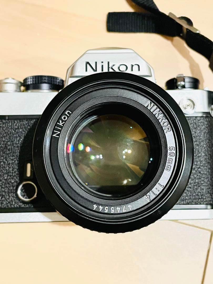 美品Nikon FM NIKKOR 50mm F1.4レンズ付　 一眼レフカメラ