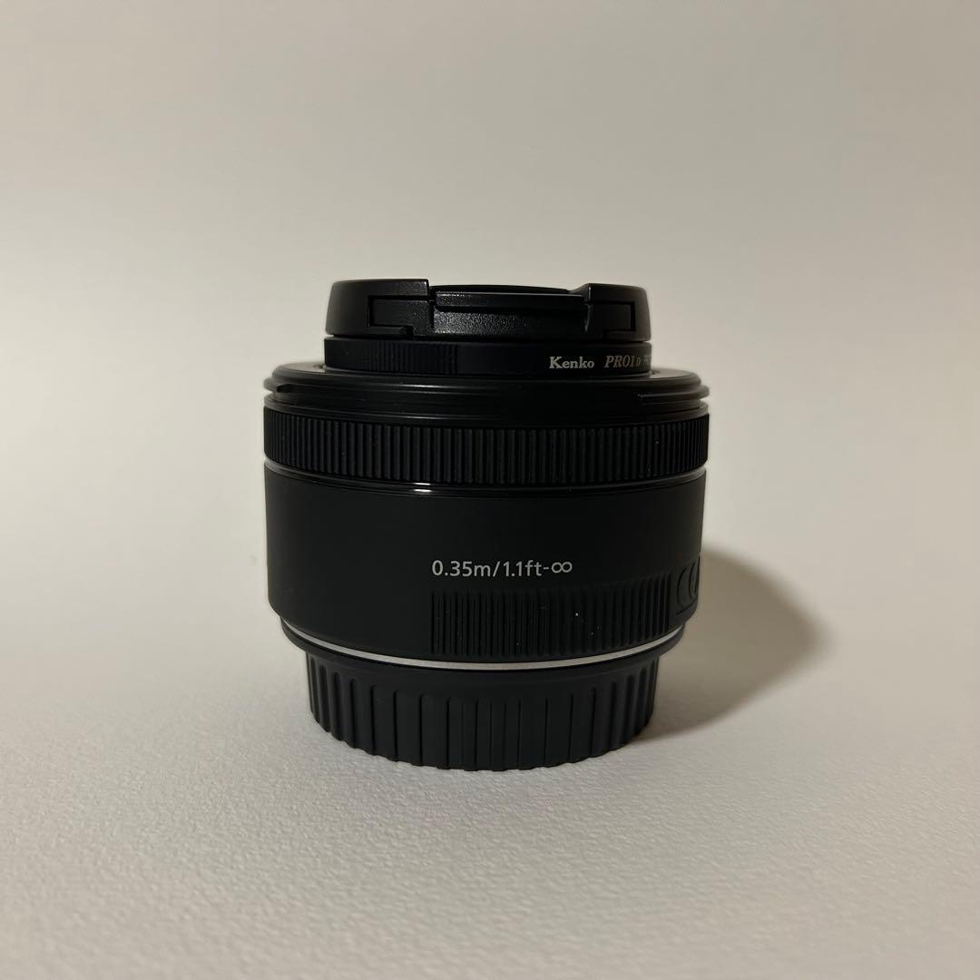 Canon 単焦点 EF50mm F1.8 STM プロテクター付き