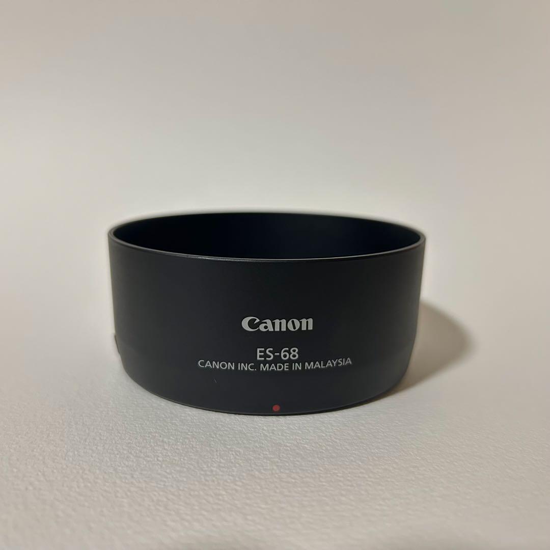 Canon 単焦点 EF50mm F1.8 STM プロテクター付き