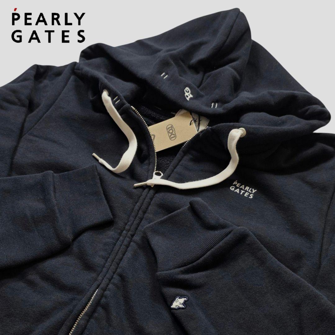 ★新品正規品 パーリーゲイツ メンズフルジップフーディ5(L) 定価35200円