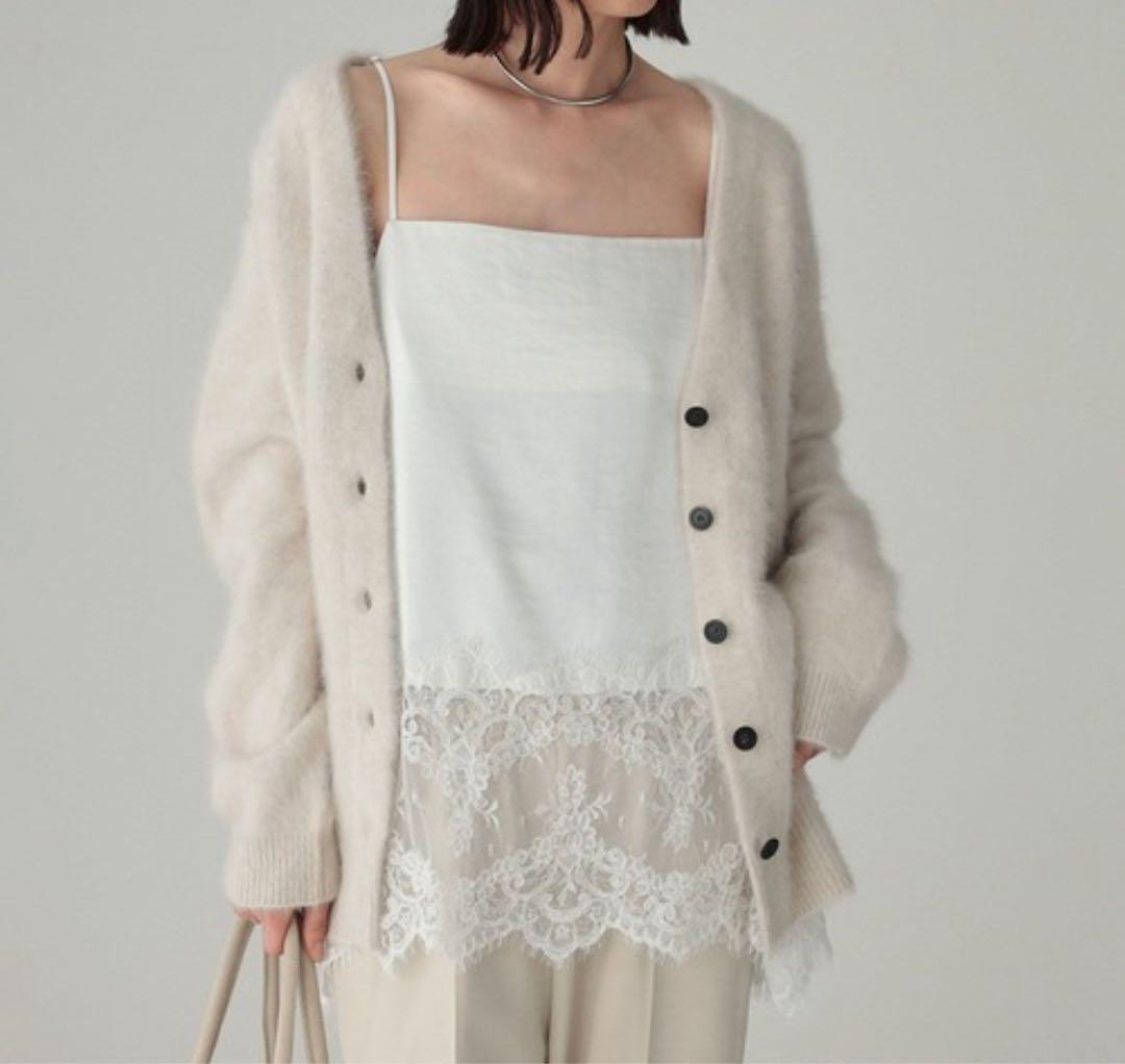 【新品未使用】バビロン ヘムレースキャミソール