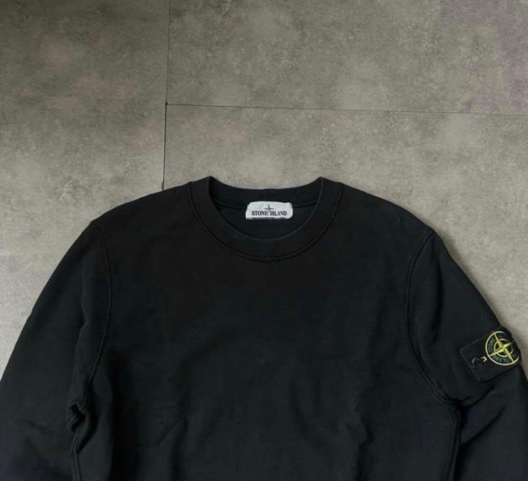 Stone  ブラック トレーナー