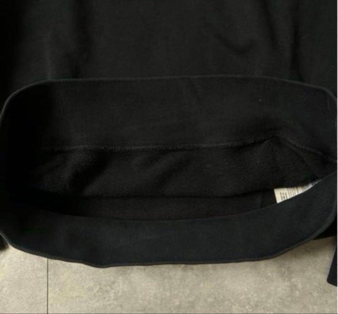 Stone  ブラック トレーナー