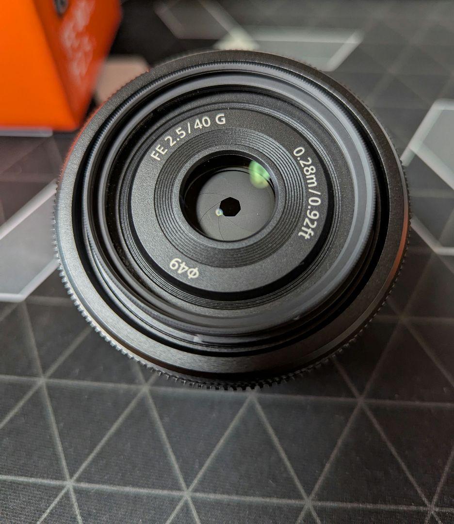 SONY FE40mm F2.5 G 良品　最終値下げ