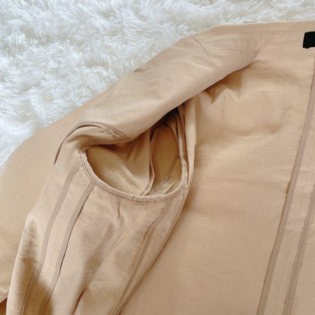 希少✨【セオリー】リネン混ダブルブレストジャケット パンツ スーツセットアップ