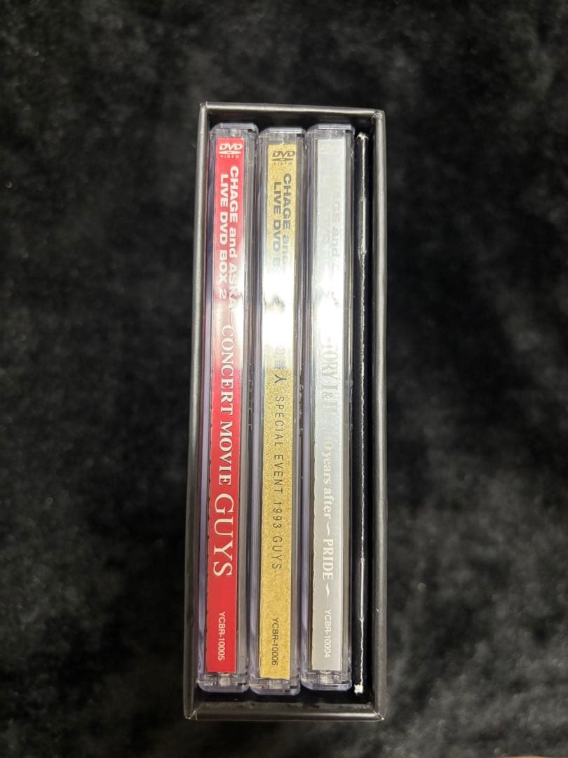 CHAGE and ASKA LIVE DVD BOX 2 超希少3枚組