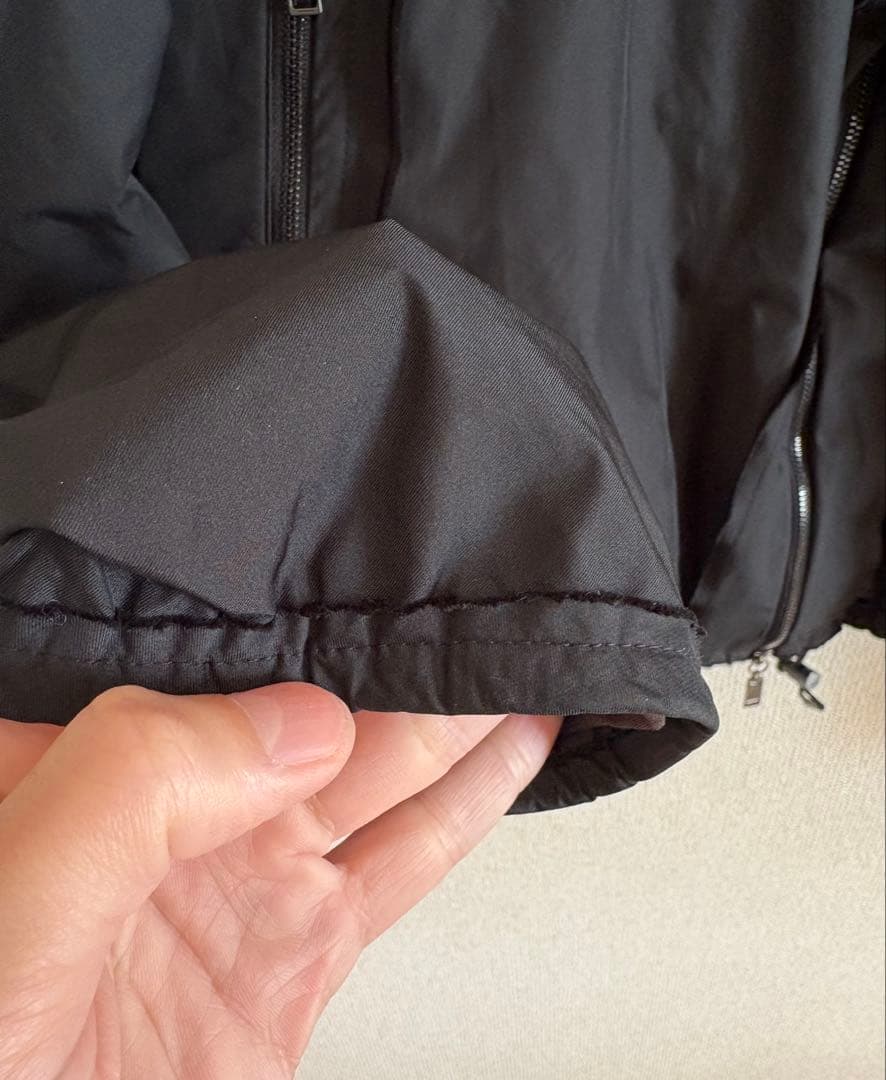 LANVIN ランバン　ルカ期　中綿ブルゾン　ブラック　48