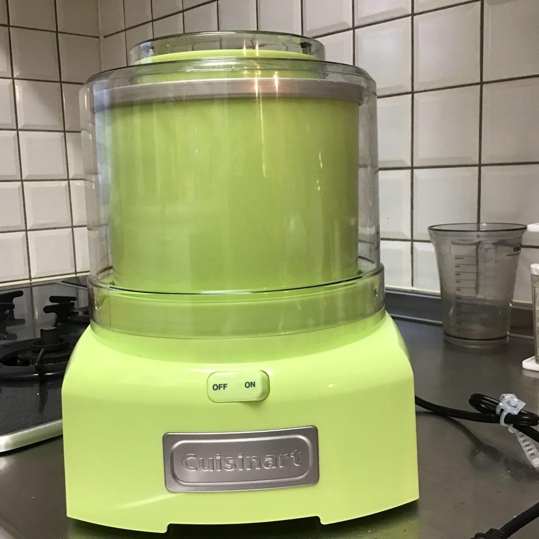 Cuisinart アイスクリームメーカー ライトグリーン 箱付き
