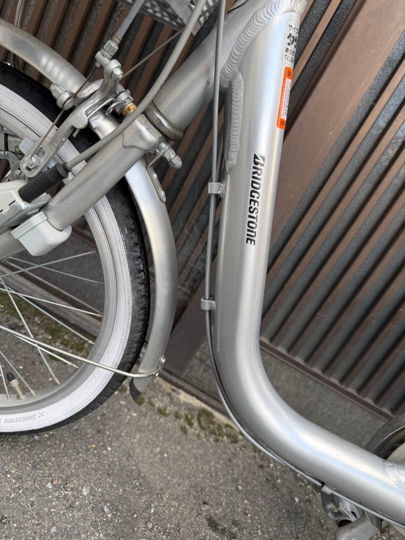 値下げ！ブリヂストン三輪自転車シルバー、大人用、高齢者用）