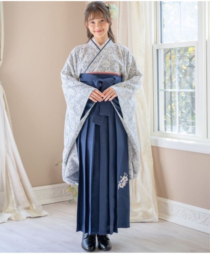 レース着物+袴セット　袴単体／キャサリンコテージ　袴 150センチ、肌襦袢