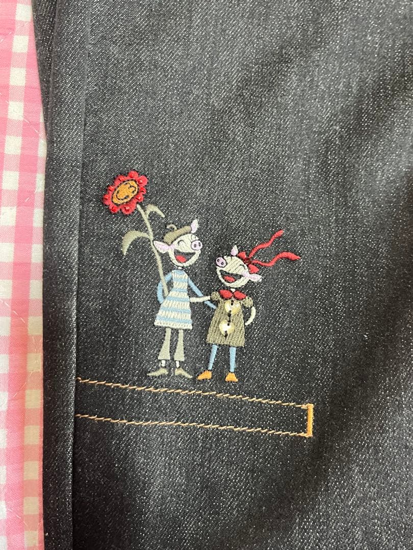 【最終値下げ】アルベロベロ　デニムパンツ