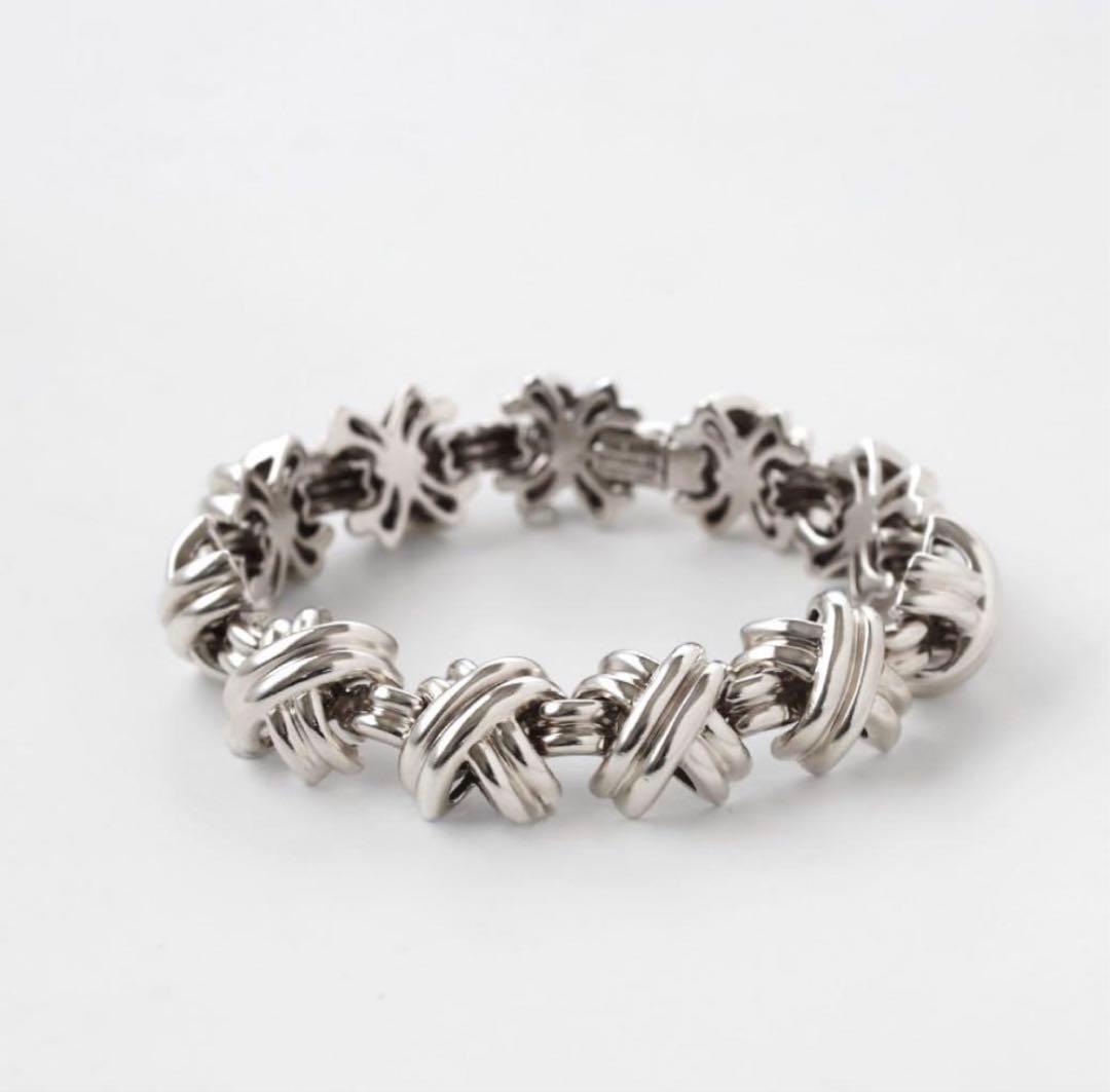 OLD Tiffany 90's ブレスレット　クロス