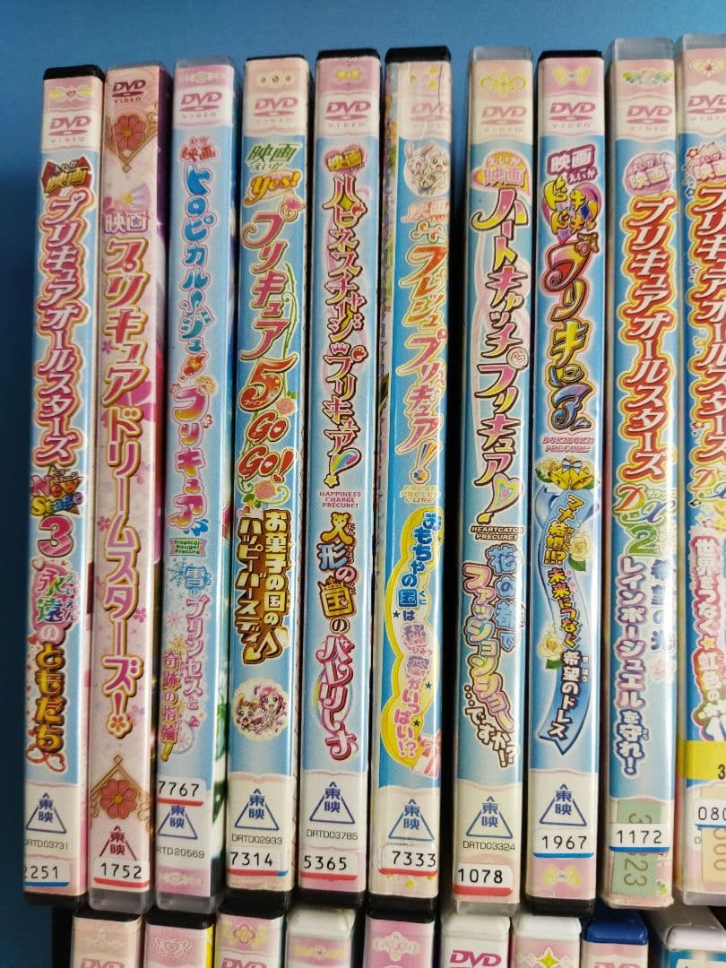 プリキュア　レンタルアップDVD　31点まとめ大量セット