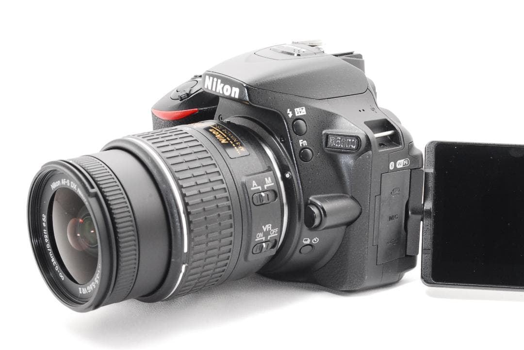 美品 Nikon D5600 シングルレンズセット スマホ転送機能搭載