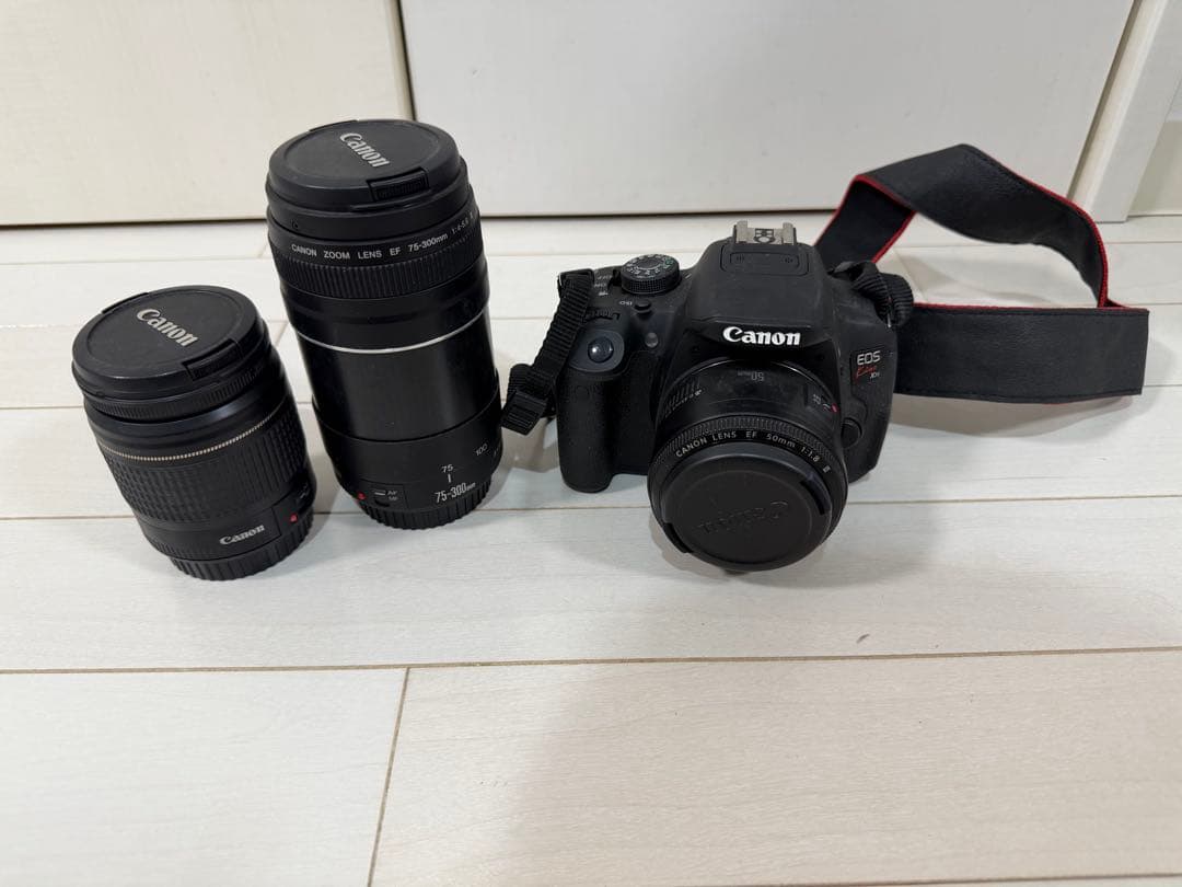 Canon EOS kiss X7i レンズ3本セット