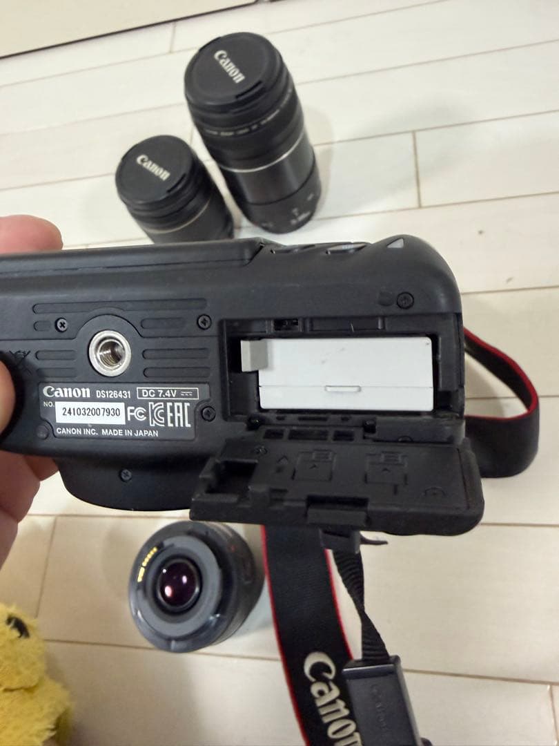 Canon EOS kiss X7i レンズ3本セット