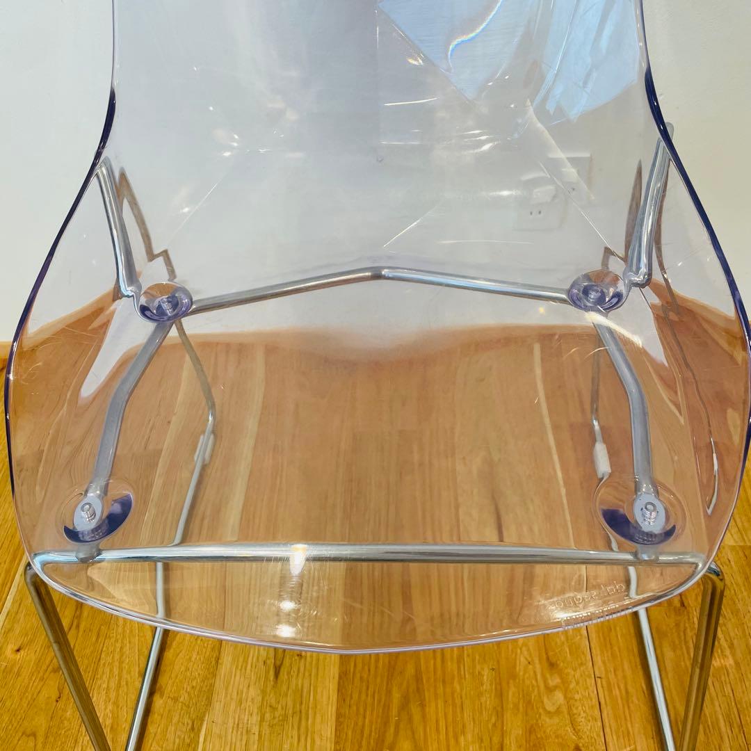 DAL SEGNO ダルセーニョ アクリルチェア クリア イス 椅子 イタリア