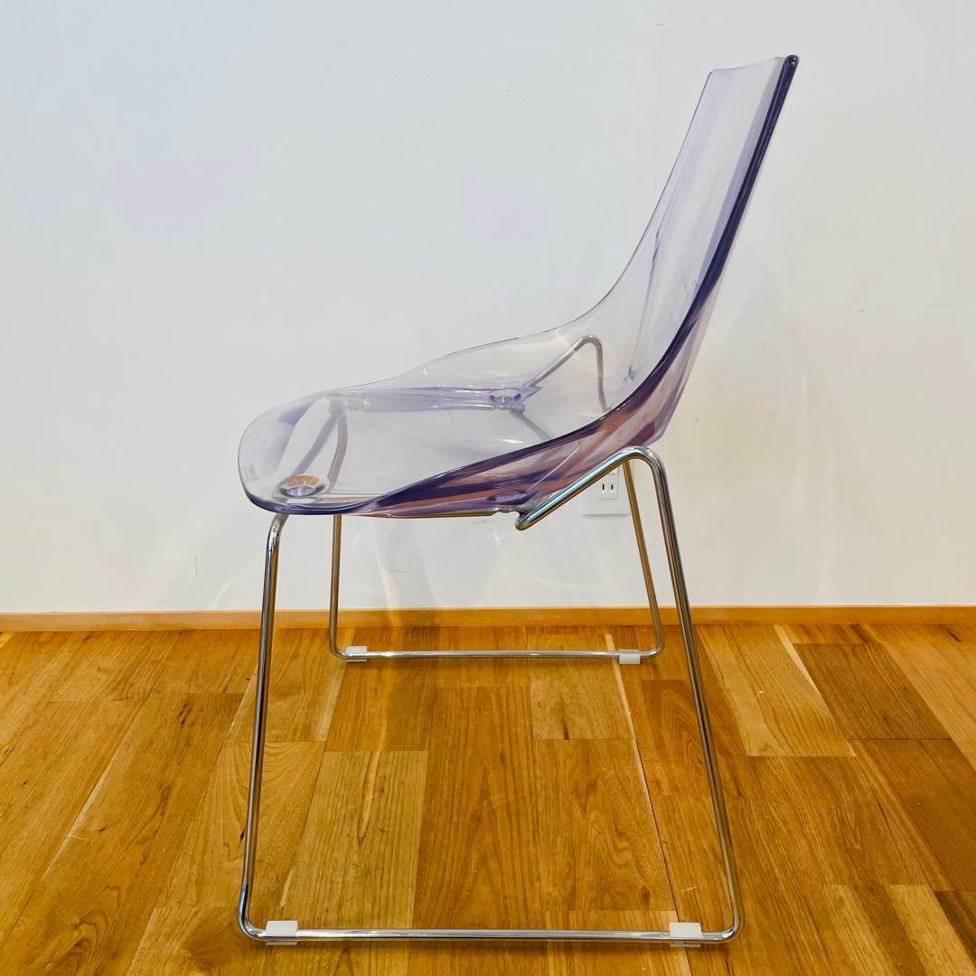 DAL SEGNO ダルセーニョ アクリルチェア クリア イス 椅子 イタリア