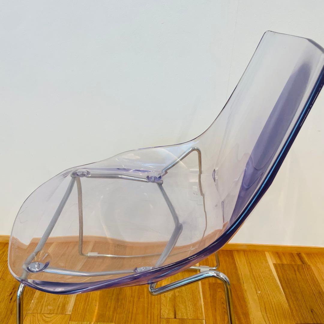 DAL SEGNO ダルセーニョ アクリルチェア クリア イス 椅子 イタリア