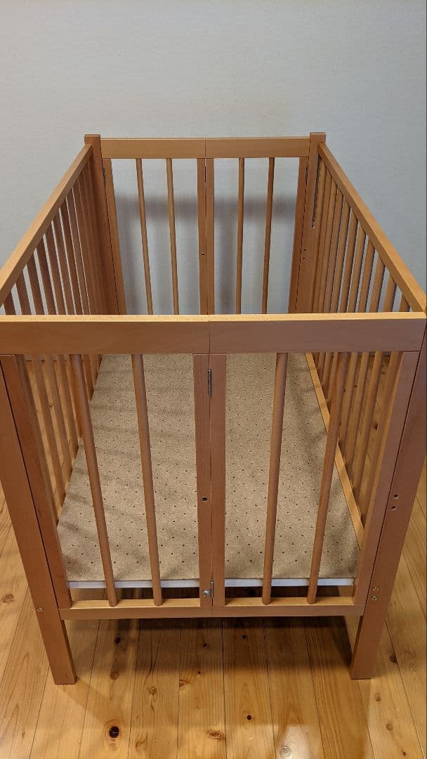 ☆日本製☆ベビーベッド スリーピー ハイタイプ（ワンタッチ開閉）