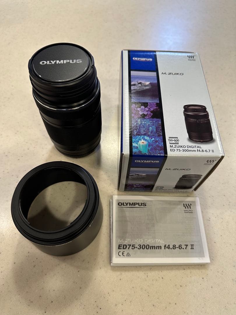 OLYMPUS M.ZUIKO DIGITAL ED75-300mm 美品