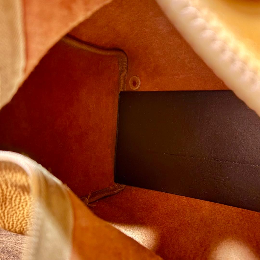 【未使用】LOEWE ロエベ アナグラム レザー ミニボストン ヴィンテージ