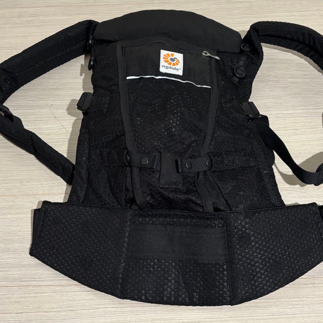 【美品】エルゴベビー 抱っこ紐 アダプト ソフトフレックス オニキスブラック