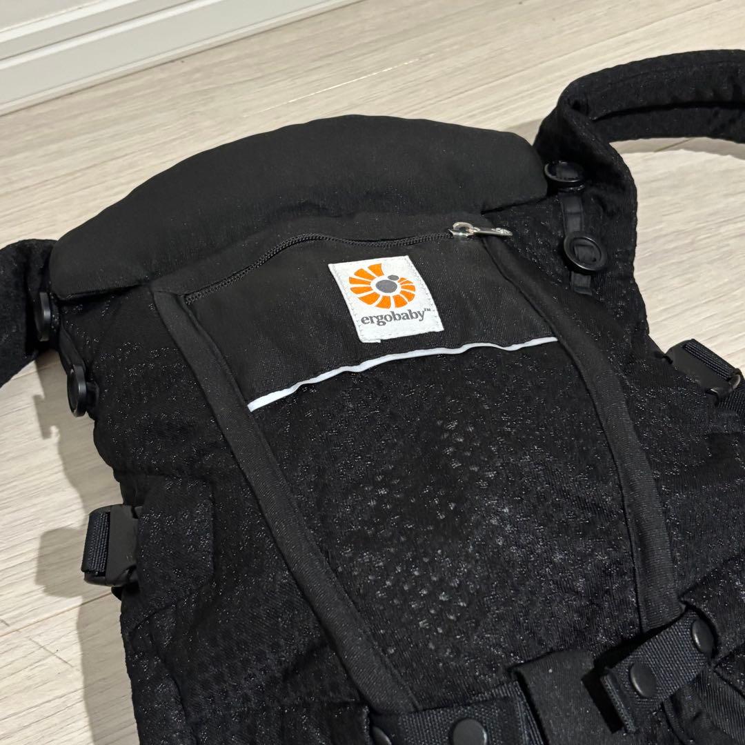 【美品】エルゴベビー 抱っこ紐 アダプト ソフトフレックス オニキスブラック