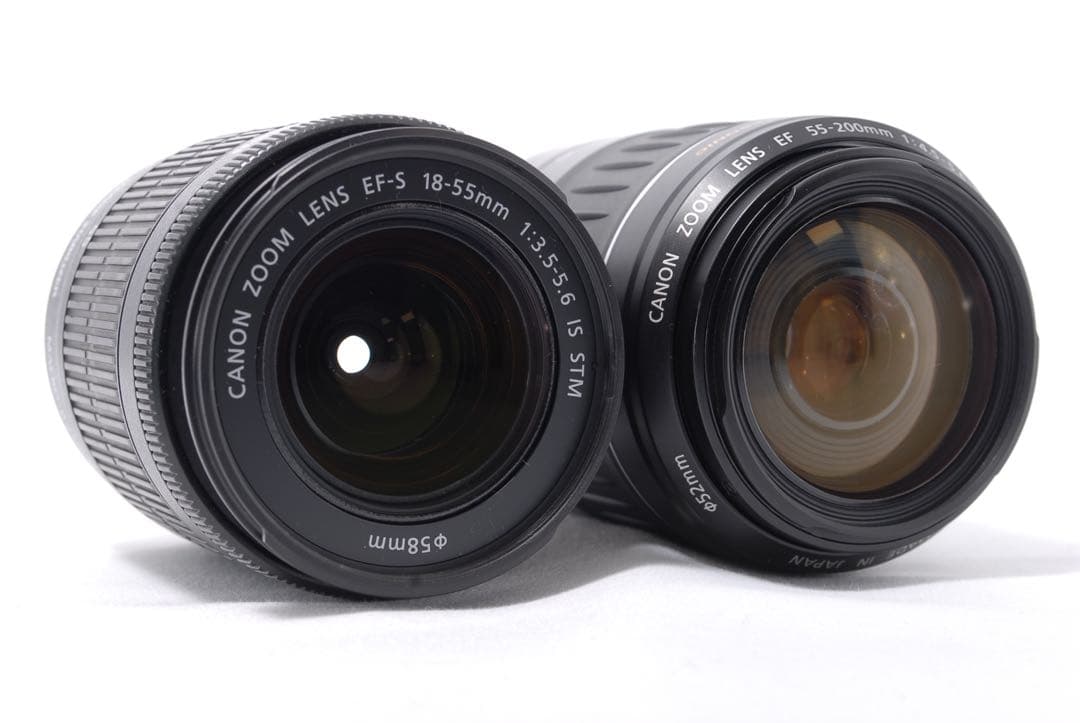 高性能手ぶれ補正＆望遠レンズ付✨Canon Kiss X7 豪華Wレンズセット