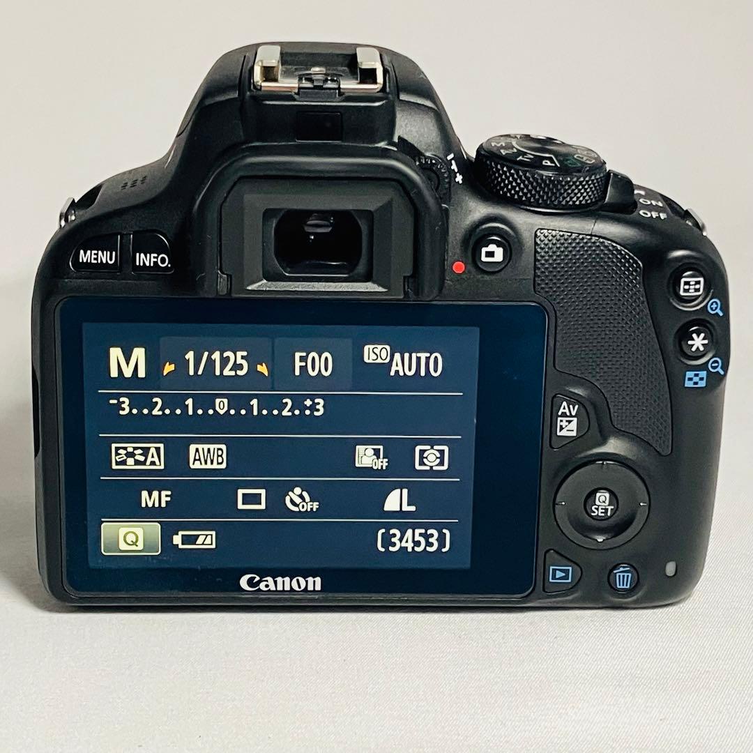 高性能手ぶれ補正＆望遠レンズ付✨Canon Kiss X7 豪華Wレンズセット