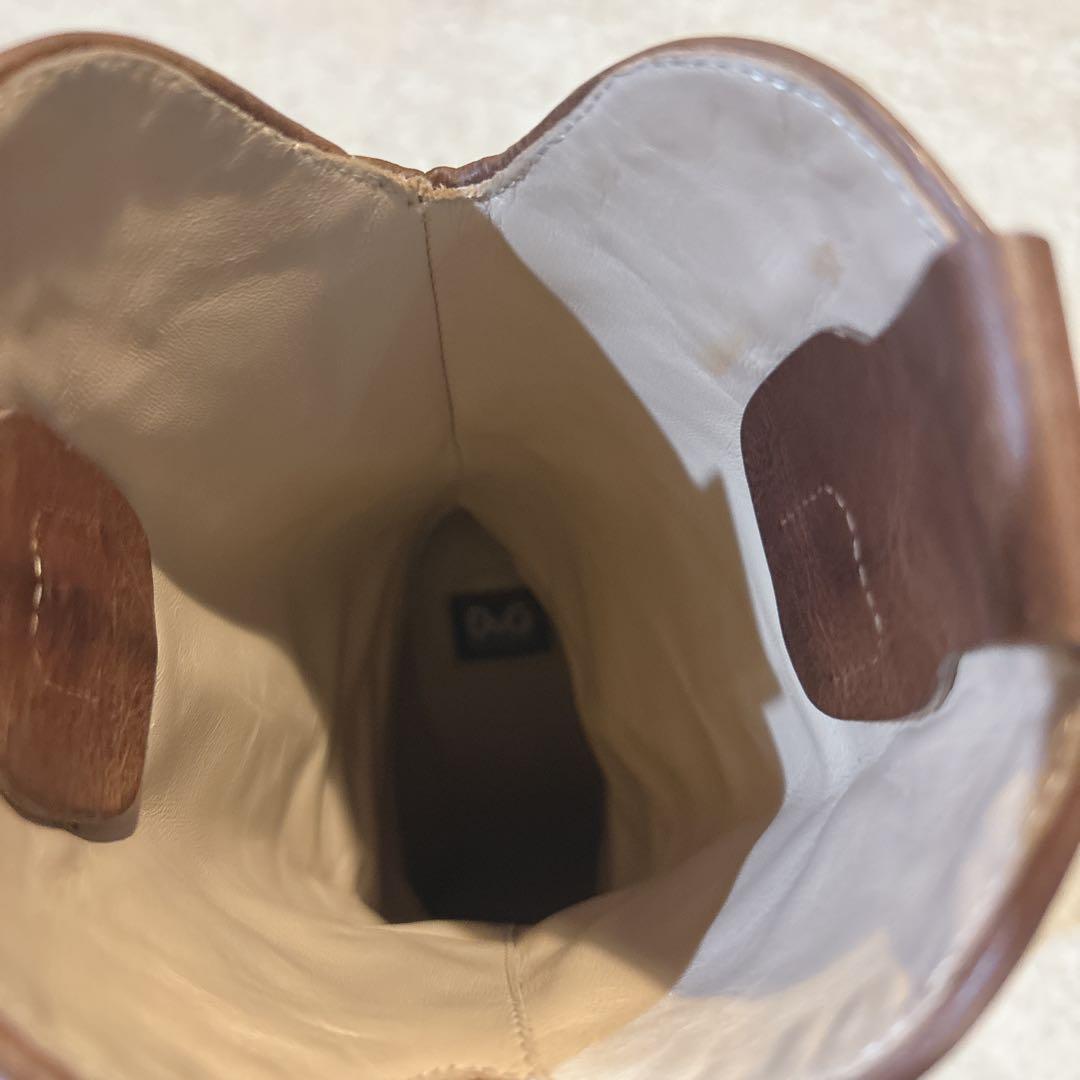 希少 DOLCE&GABBANA ドルチェ&ガッパーナ ウエスタンブーツ