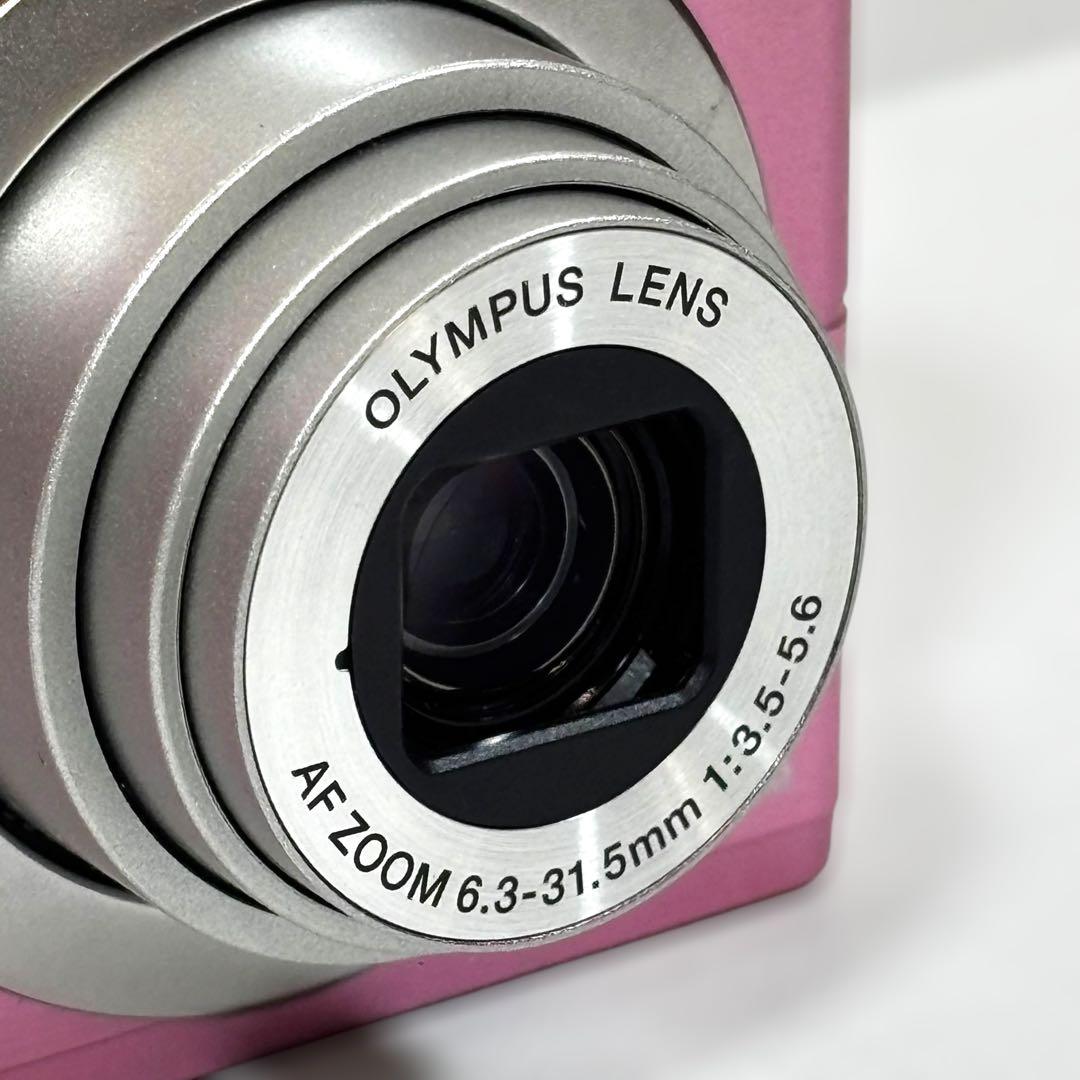 OLYMPUS FE-370 ピンク　コンパクトデジタルカメラ