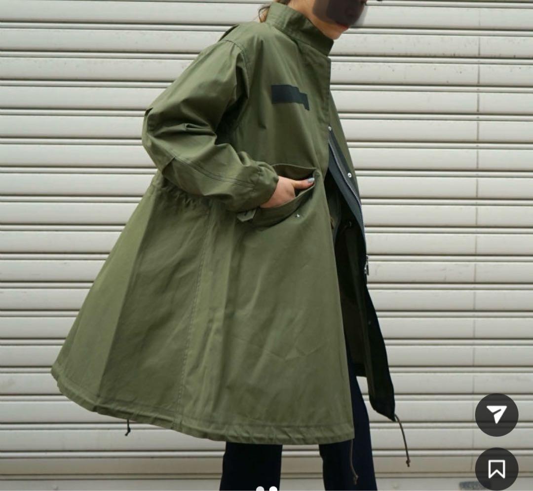 sacai コットンナイロン オックスフォード コート SCW-004 サイズ1