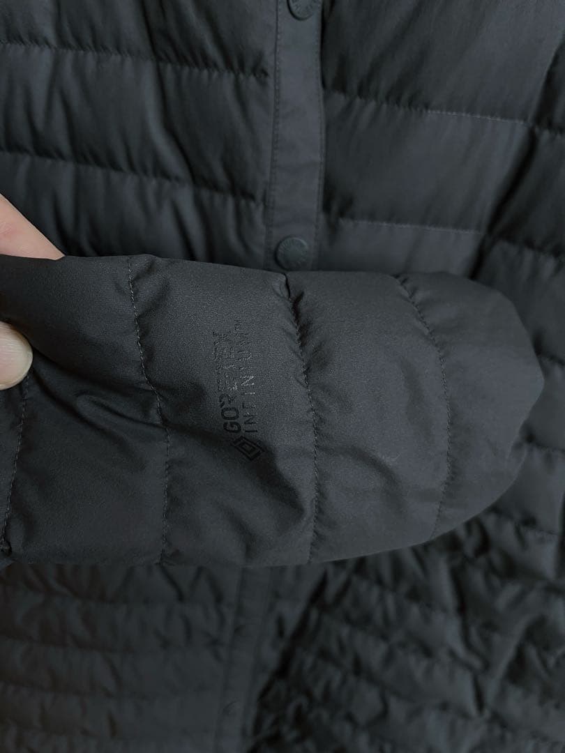 THE NORTH FACE シェルカーディガン　インナーダウン　L ブラック