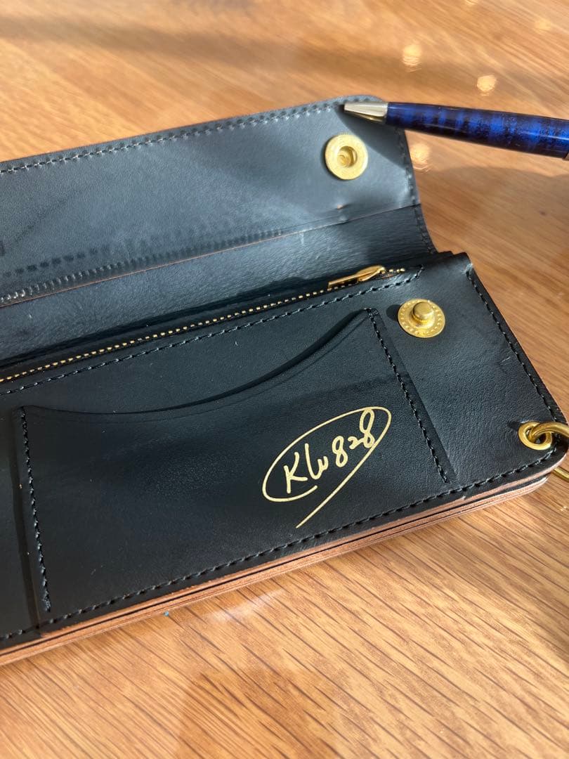 keywest828 茶芯 トラッカーウォレット　美品　財布