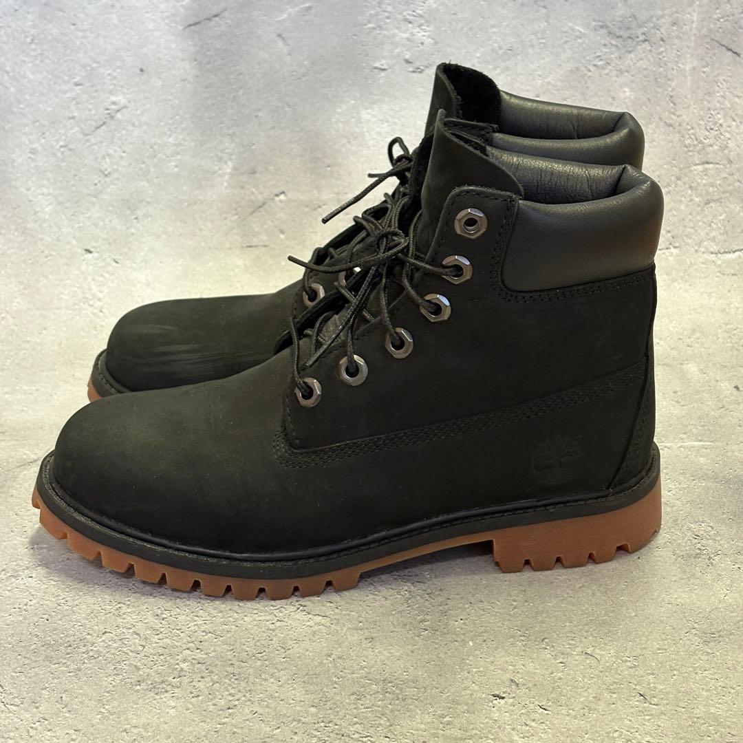 美品　ティンバーランド　Timberland　6インチプレミアムブーツ　黒　23