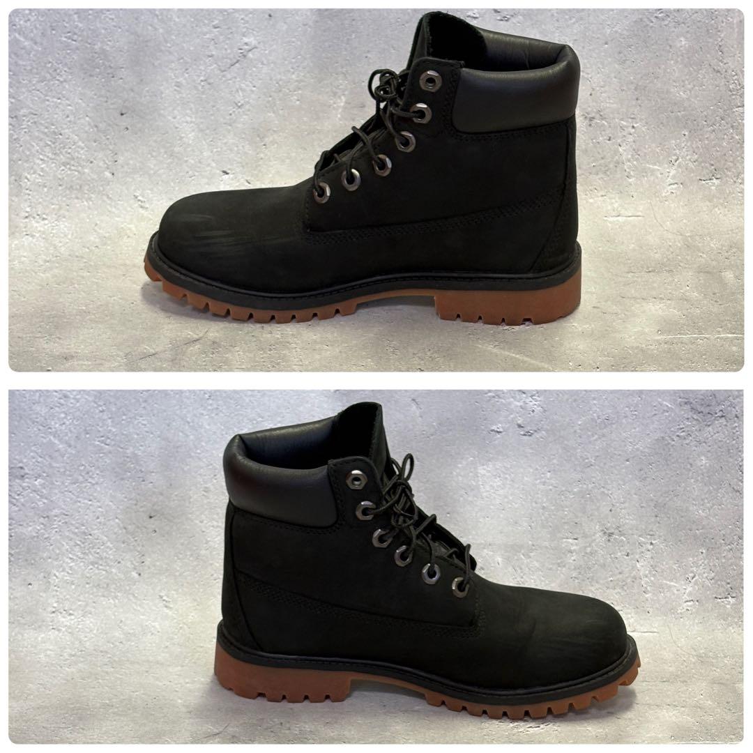 美品　ティンバーランド　Timberland　6インチプレミアムブーツ　黒　23