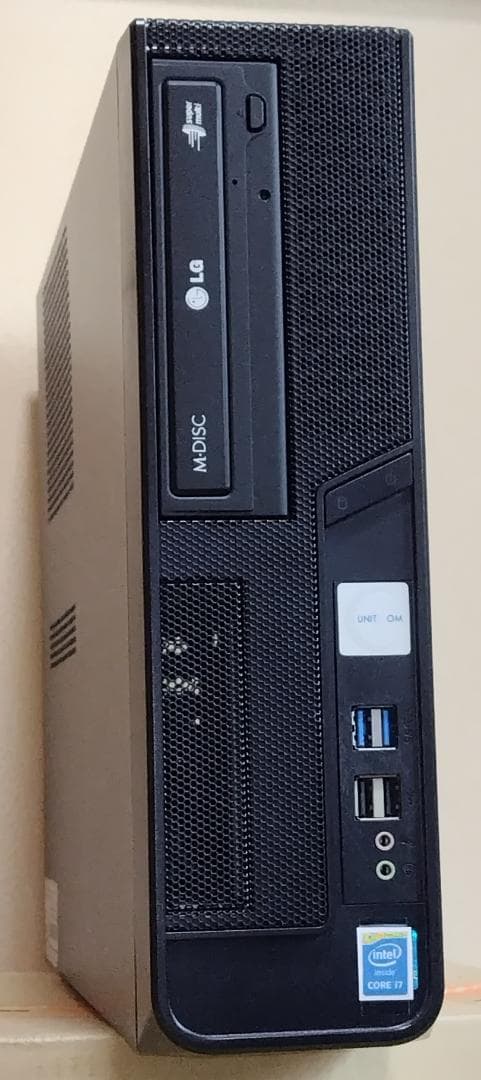 ASUS B85M-G i7-4790CPU 自作スリムデスクトップPC