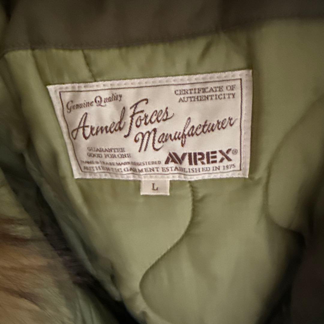 AVIREX アヴィレックス M65 モッズコート ファー/ライナー付き