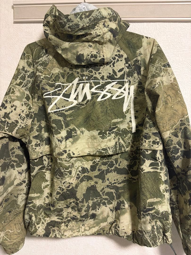 Stüssy シェルジャケット　迷彩柄
